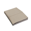 Superior 300-thread Count Breathable Cotton Percale Deep Pocket Solid Pillowcase Set In Brown
