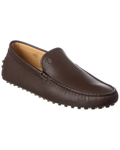Tod's Tods Gommino Leather Loafer In Brown