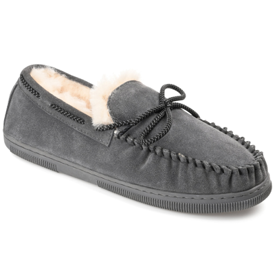 Territory Men's Meander Moccasin Slippers Men's Shoes In Grey
