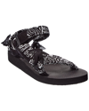 Arizona Love Trekky Bandana Sandal In Black