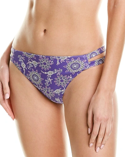 Ramy Brook Dove Bikini Bottom In Purple