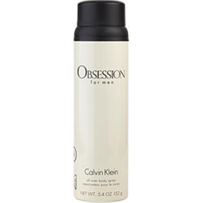 Calvin Klein 235349 5.4 oz Obsession Body Spray For Men In White