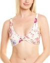 Tori Praver Swimwear Tori Praver Kaye Scoop Neck Top In White