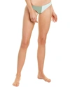 Pq Swim Hillary High-waist Bikini Bottom In Green