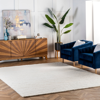 Nuloom Hand Woven Chunky Woolen Cable Area Rug In Beige