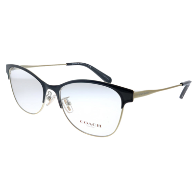 Coach Hc 5111 9346 53mm Womens Cat-eye Eyeglasses 53mm In Black