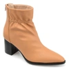 Journee Collection Collection Women's Tru Comfort Foam Heddy Bootie In Beige