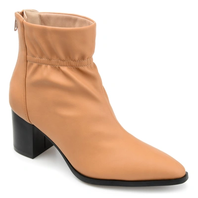 Journee Collection Collection Women's Tru Comfort Foam Heddy Bootie In Beige