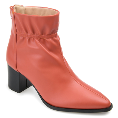Journee Collection Women's Tru Comfort Foam Heddy Bootie In Red