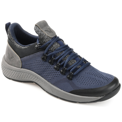 Territory Men's Crag Casual Knit Trail Sneakers Men's Shoes In Blue