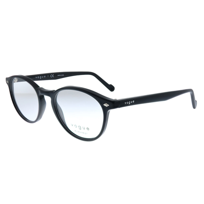Vogue Eyewear Vo 5326 W44 51mm Unisex Oval Eyeglasses 51mm In Black