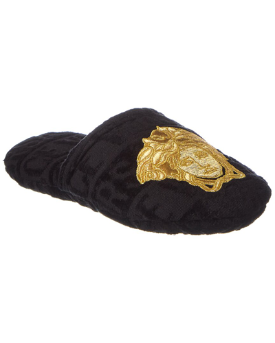 Versace Slipper In Black