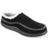 Vance Co. . Godwin Fleece Lined Moc Clog Slipper In Black