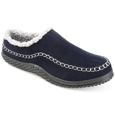 Vance Co. Men's Godwin Moccasin Clog Slippers Men's Shoes In Blue