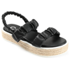 Journee Collection Collection Women's Tru Comfort Foam Knowles Sandal In Black