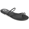 Journee Collection Women's Tanaya Sandal In Black