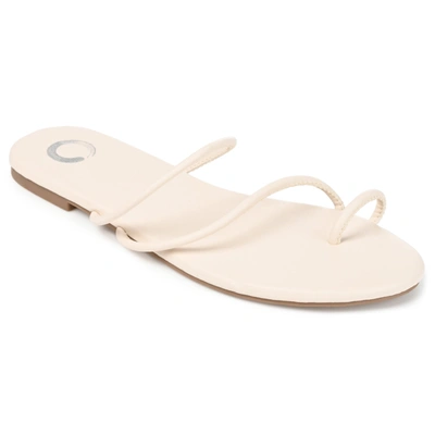 Journee Collection Collection Women's Tanaya Sandal In White