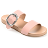 Journee Collection Collection Women's Tru Comfort Foam Crysta Sandal In Pink
