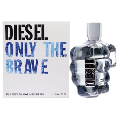 Diesel Only The Brave By  For Men - 4.2 oz Edt Spray In Silver