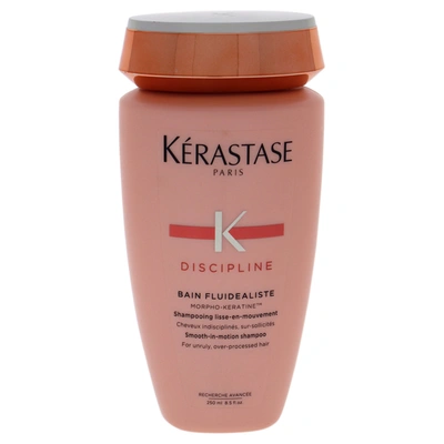 Kerastase Discipline Bain Fluidealiste No Sulfates Smooth-in-motion Shampoo By  For Unisex - 8.5 oz S In Pink
