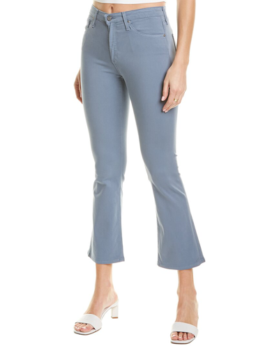 Ag The Jodi Serenity Blue High-rise Flare Crop Jeans