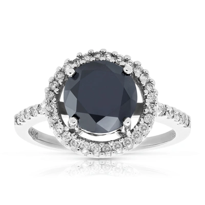 Vir Jewels 3.50 Cttw Black Diamond Engagement Ring Bridal Wedding 14k White Gold