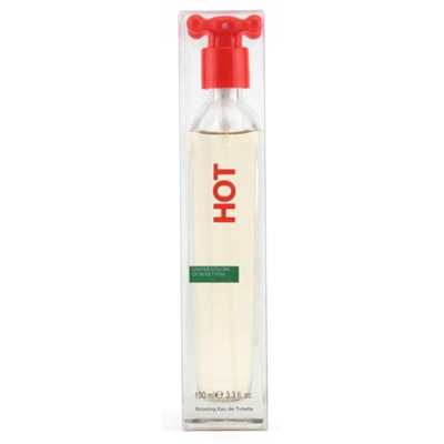 Benetton Hot By  - Edt Spray 3.4 oz In White