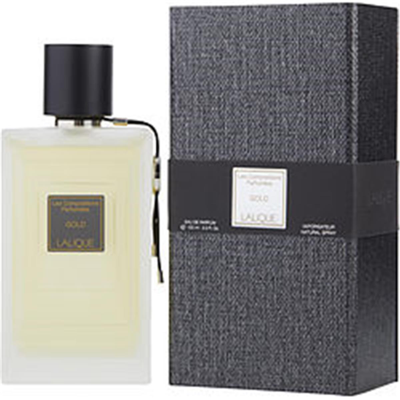 Lalique 291241 3.3 oz Les Compositions Parfumees Gold Eau De Parfum Spray For Unisex