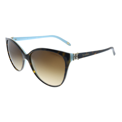 Tiffany & Co Tf 4089b 81343b Womens Cat-eye Sunglasses In Multi
