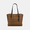 COACH COACH OUTLET MOLLIE TOTE IN SIGNATURE CANVAS