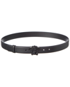 Versace Medusa Fuchsia Leather Belt In Black