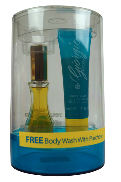 Giorgio Beverly Hills 2 Pc Set  Edt 1 oz & 1.6 oz Body Wash In Multi
