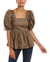 Ted Baker Popsiee Top In Brown