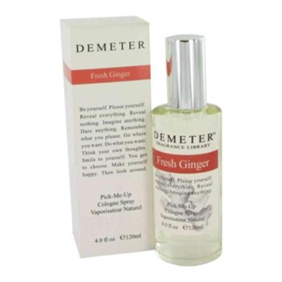 Demeter 455610  By  Fresh Ginger Cologne Spray 4 oz In White