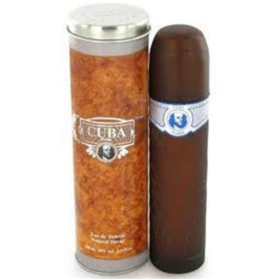 Cuba Blue For Men - Edt Spray 3.4 oz In Brown