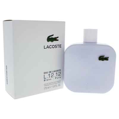 Lacoste Eau De  L.12.12 Blanc By  For Men - 5.9 oz Edt Spray In Blue