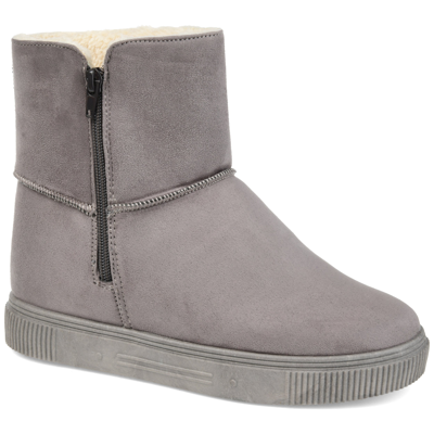 Journee Collection Collection Women's Tru Comfort Foam Stelly Winter Boot In Grey