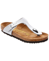 Birkenstock Gizeh Birko-flor Flip Flop In White
