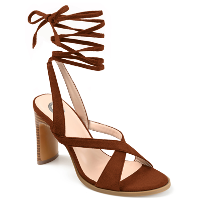 Journee Collection Collection Women's Adalee Pump In Brown