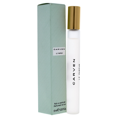 Carven Le Parfum By  For Women - 0.33 oz Perfumed Roll-on (mini) In Green