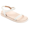 Journee Collection Collection Women's Josee Sandal In Beige