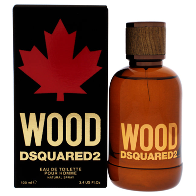 Dsquared2 Wood By  For Men - 3.4 oz Edt Spray In Orange