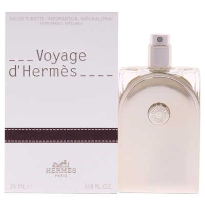 Hermes Voyage D By  For Unisex - 1.18 oz Edt Spray (refillable) In White