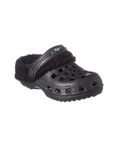 Zoogs Kids'  Sherpa-lined Clog In Black