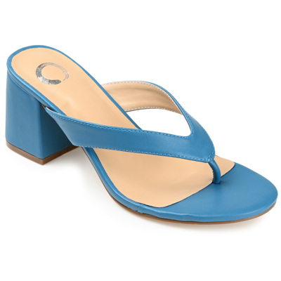 Journee Collection Collection Women's Alika Pump In Blue