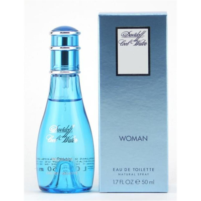 Davidoff Cool Water Woman By  -edt Spray* 1.7 oz In Blue