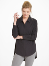 Nic + Zoe Tech Stretch Shirt In Beige