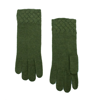 Portolano Gloves With Basket Weave Cuff In Multi
