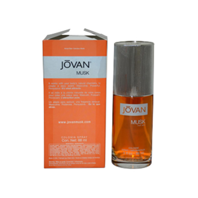 Jovan M-1297  Musk By  For Men - 3 oz Edc Cologne  Spray In Purple