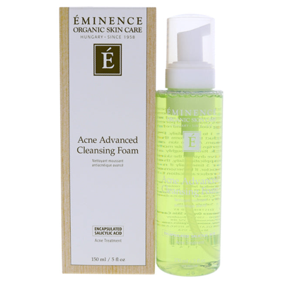 Eminence Acne Advanced Cleansing Foam By  For Unisex - 5 oz Cleanser In Green